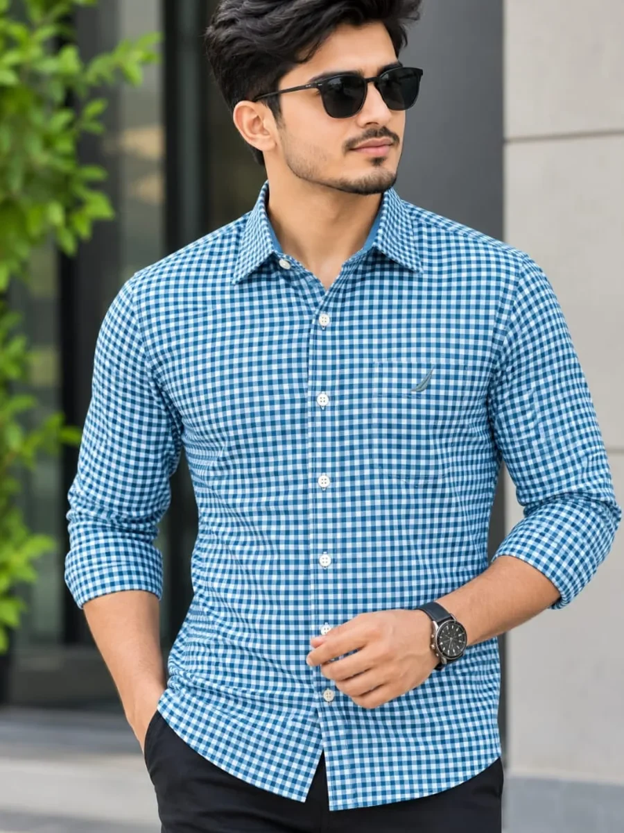 Casual Premium long sleeve shirt - D.G.W - 1007