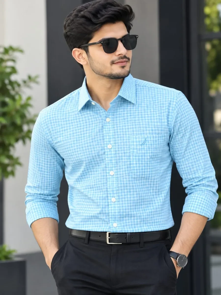 Casual Premium long sleeve shirt - S.W.L - 1002