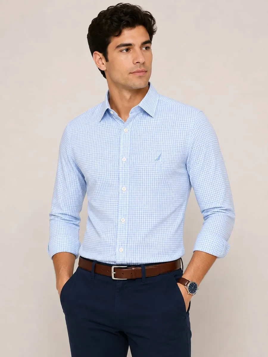 Casual Premium long sleeve shirt - S.W - 1001
