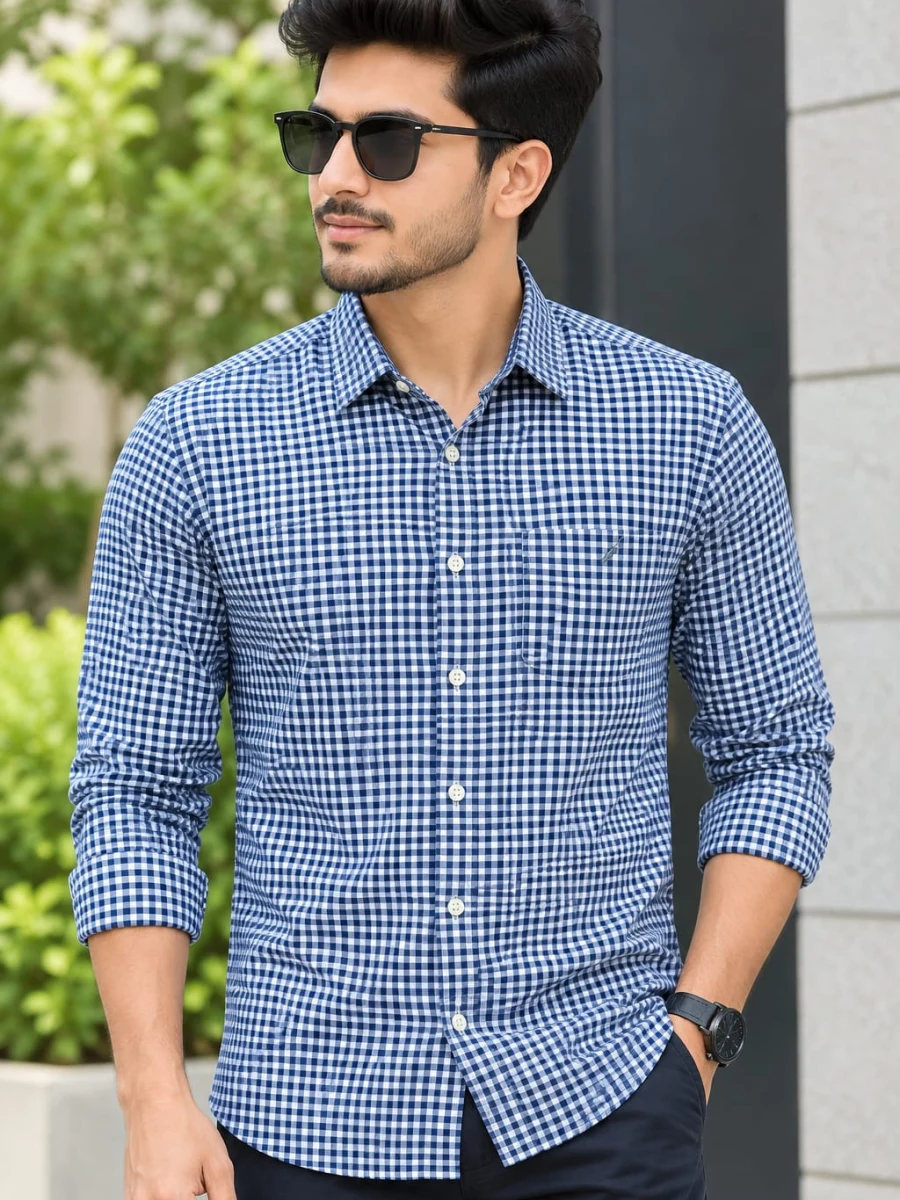 Casual Premium long sleeve shirt - DNL - 1006